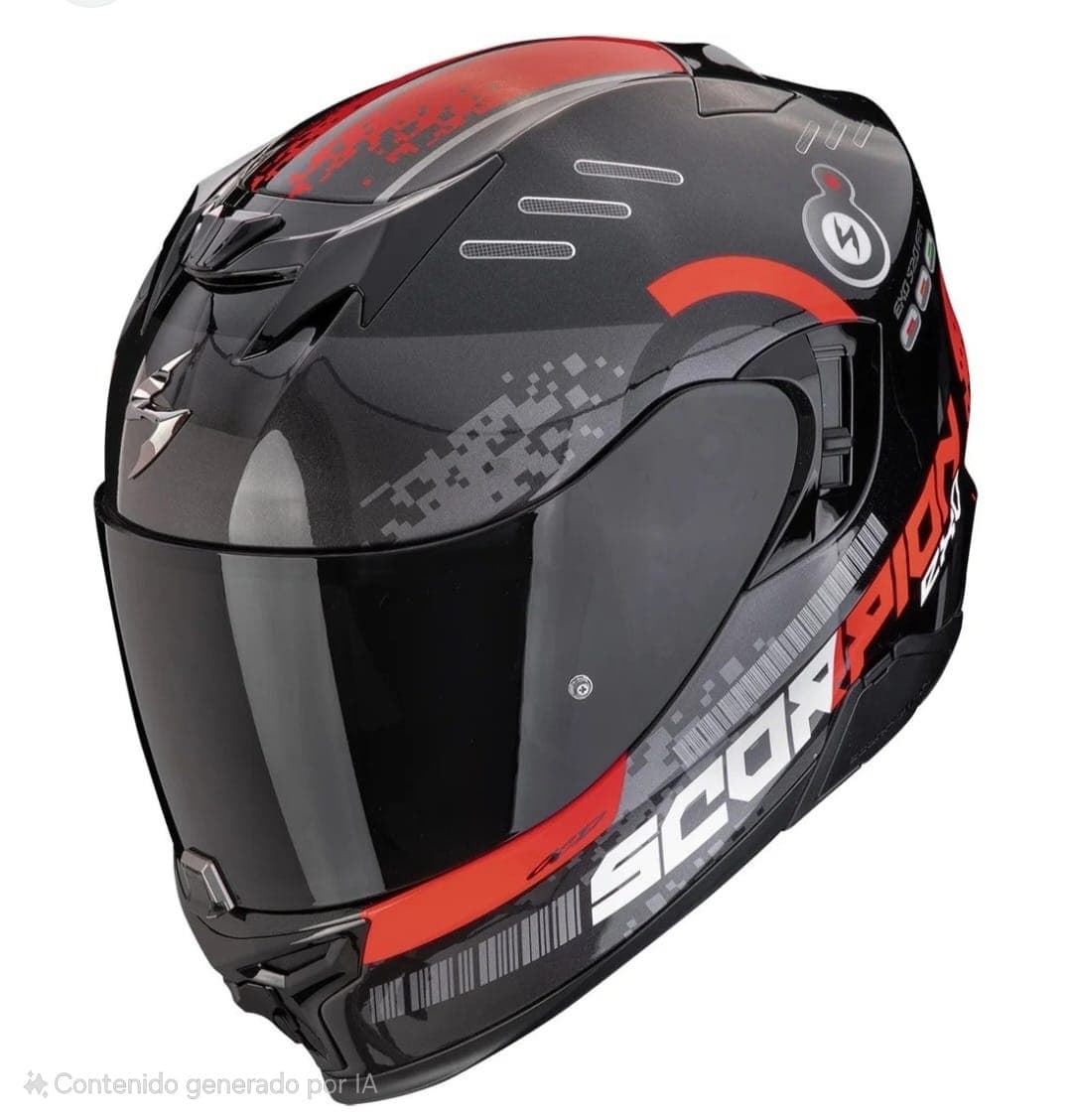 CASCO INTEGRAL MOTO EXO-520 EVO AIR TITAN - Imagen 1
