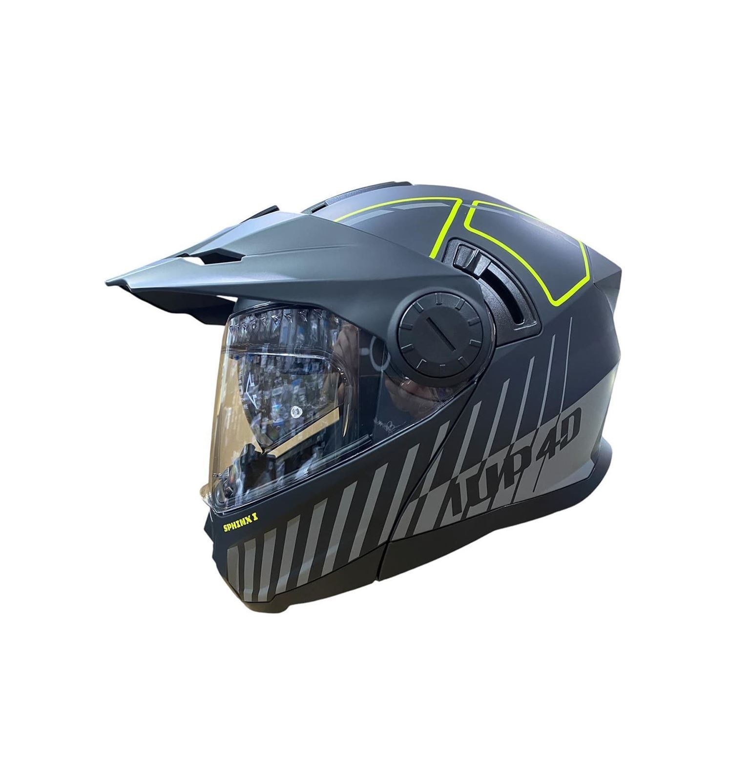 CASCO MOTO MODULAR 1UP SPHINX - Imagen 3